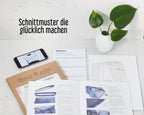 Papierschnittmuster lillesol women No.103 Oversize Shirt "Solea" *mit Video-Nähanleitung ✂✂✂
