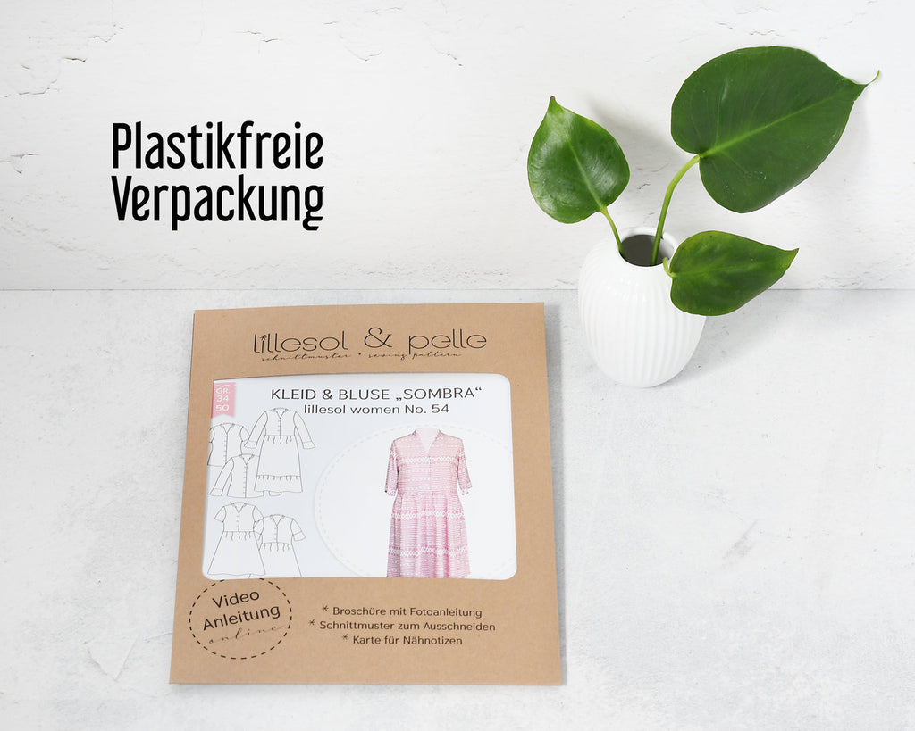 Papierschnittmuster lillesol women No.9 Zwei-Lagen-Rock OHNE PAPPVERPACKUNG