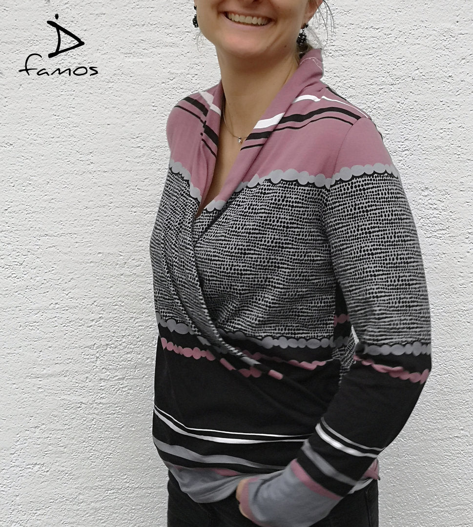 Designbeispiel: lillesol women No.41 Wickelshirt