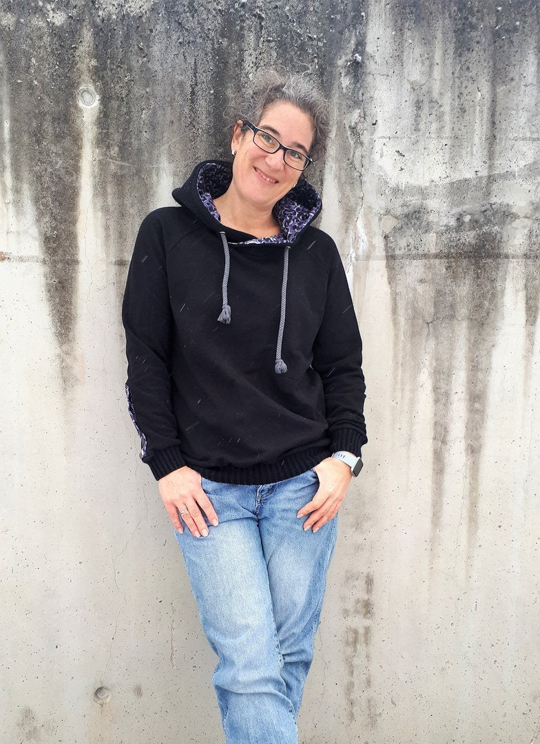 Designbeispiel: lillesol women No.39 Raglan-Hoodie