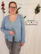Designbeispiel: lillesol women No.59 Basic-Strickjacke