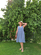 Designbeispiel: lillesol women No.89 Sommerkleid "Carmela" mit Video-Nähanleitung