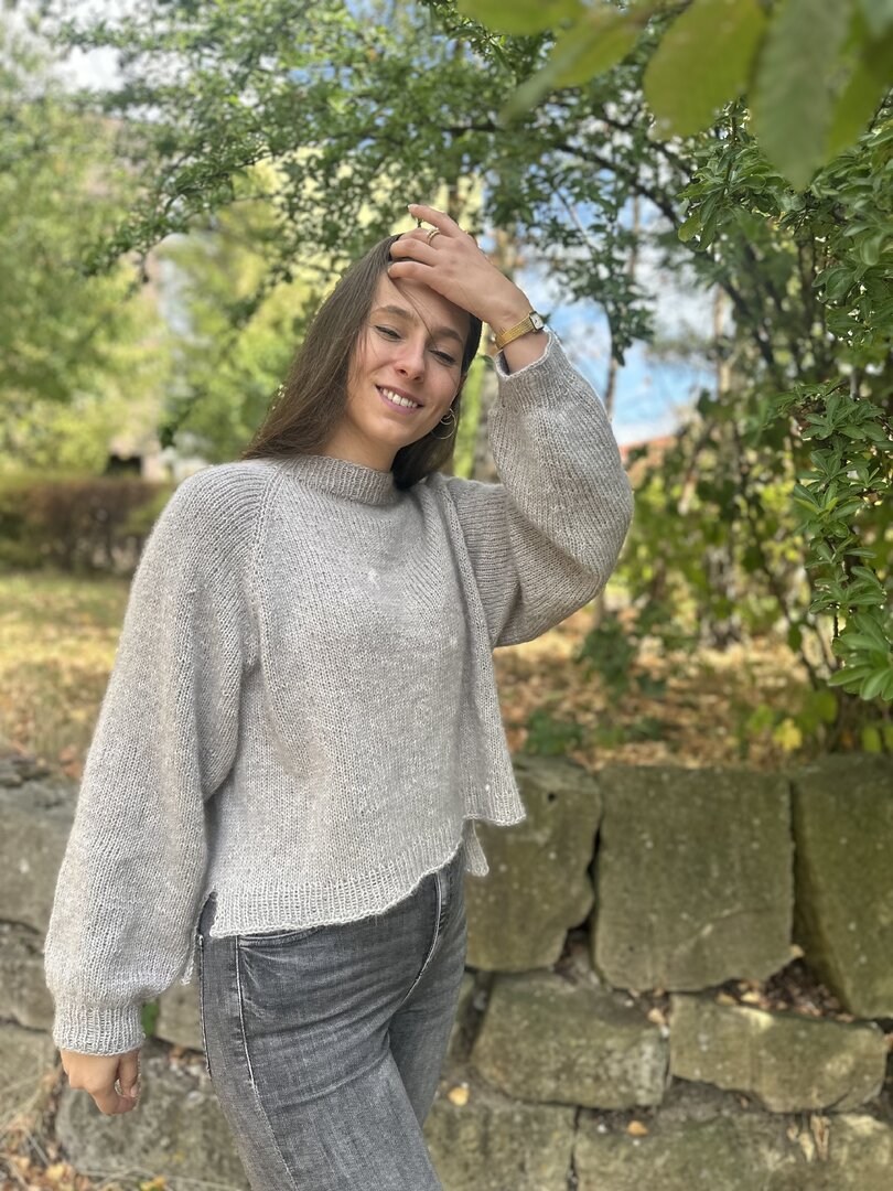 Ebook / Strickanleitung lillesol knits No.1 Raglanpullover "Mjuka"