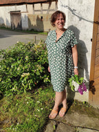 Designbeispiel: lillesol women No.64 Biesen-Kleid "Laurelia"