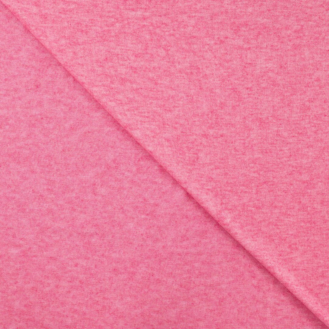 Viskose-Feinstrick melange - fuchsia