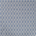 Baumwoll-Voile mit Ornament-Stickerei - denim