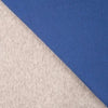 Doubleface-Strick - royalblau/grau *Videovorstellung*