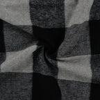 Mantelstoff "brushed check" - grau *Videovorstellung*