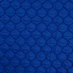 Leichter wattierter Steppstoff Waben - royalblau *Videovorstellung*