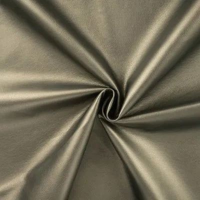 Kunstleder metallic - oliv *Videovorstellung*