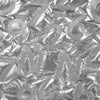 Wattierter Jackenstoff Alphabet "geprägt" - silber *Videovorstellung*