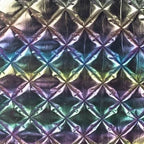 Wattierter Steppstoff "Karos" - multicolour *Videovorstellung*