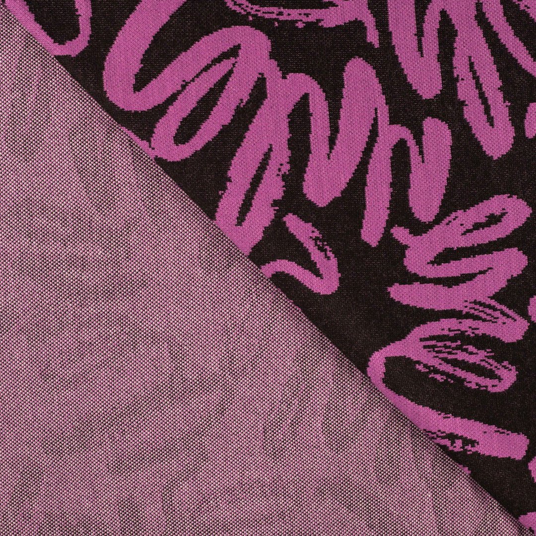 Jacquard Strick Paint Brush - pink *Videovorstellung*