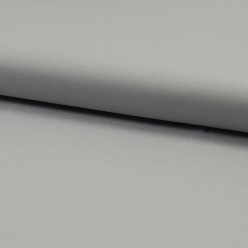 Baumwoll-Voile silky touch - silbergrau *Videovorstellung*