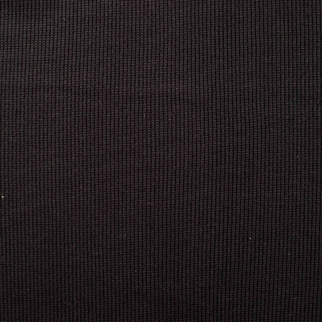 Baumwollstrick elastisch - schwarz *Videovorstellung*
