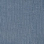Cord Jersey - elastisch mit klassischer Rillenstruktur - dusty blue