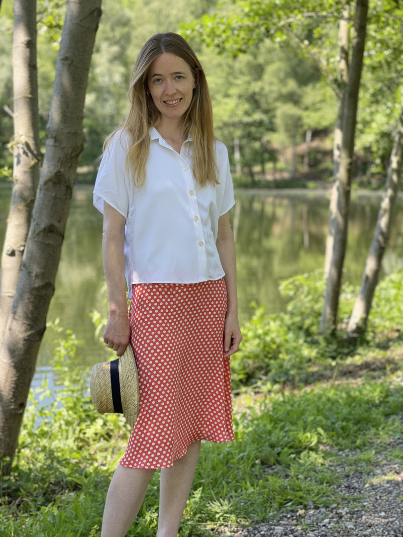 Designbeispiel: lillesol women No.66 A-Linien-Rock "Alba"