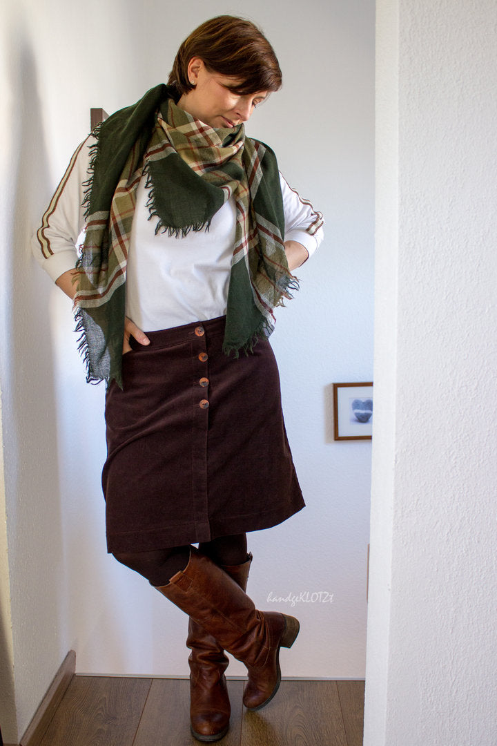 Designbeispiel: lillesol women No.40 Knopfrock