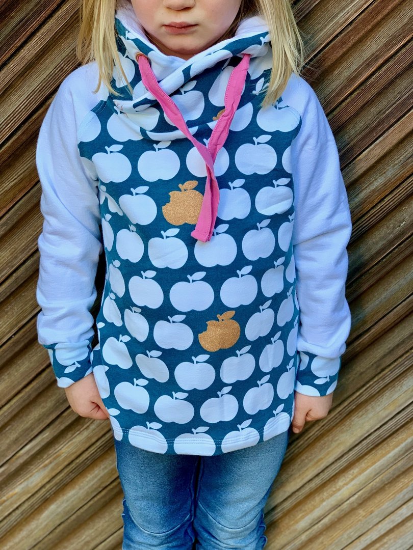 Designbeispiel: lillesol basics No.65 Raglan-Hoodie