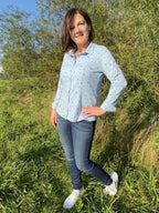Designbeispiel: lillesol women No.57 Jerseybluse Leanna