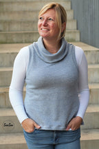 Designbeispiel: lillesol women No.67 Pullunder & Kleid "Tira" mit Video-Nähanleitung