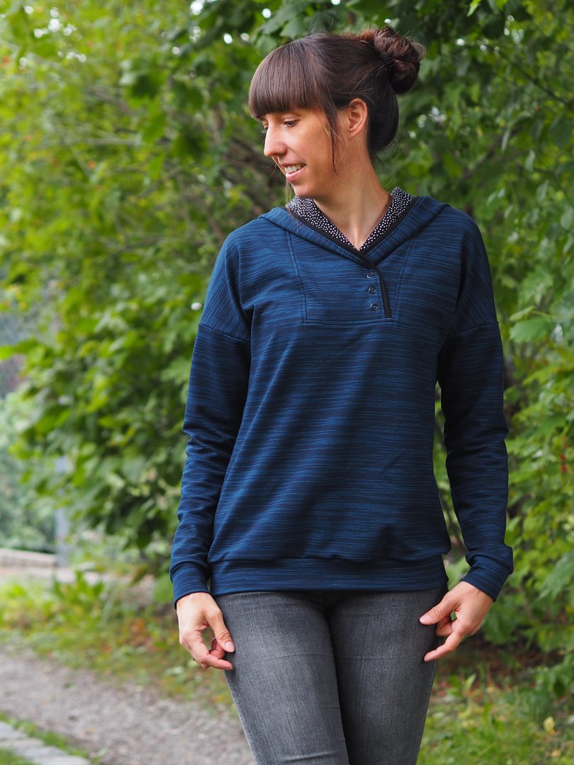 Designbeispiel: lillesol women No.58 Oversize-Hoodie
