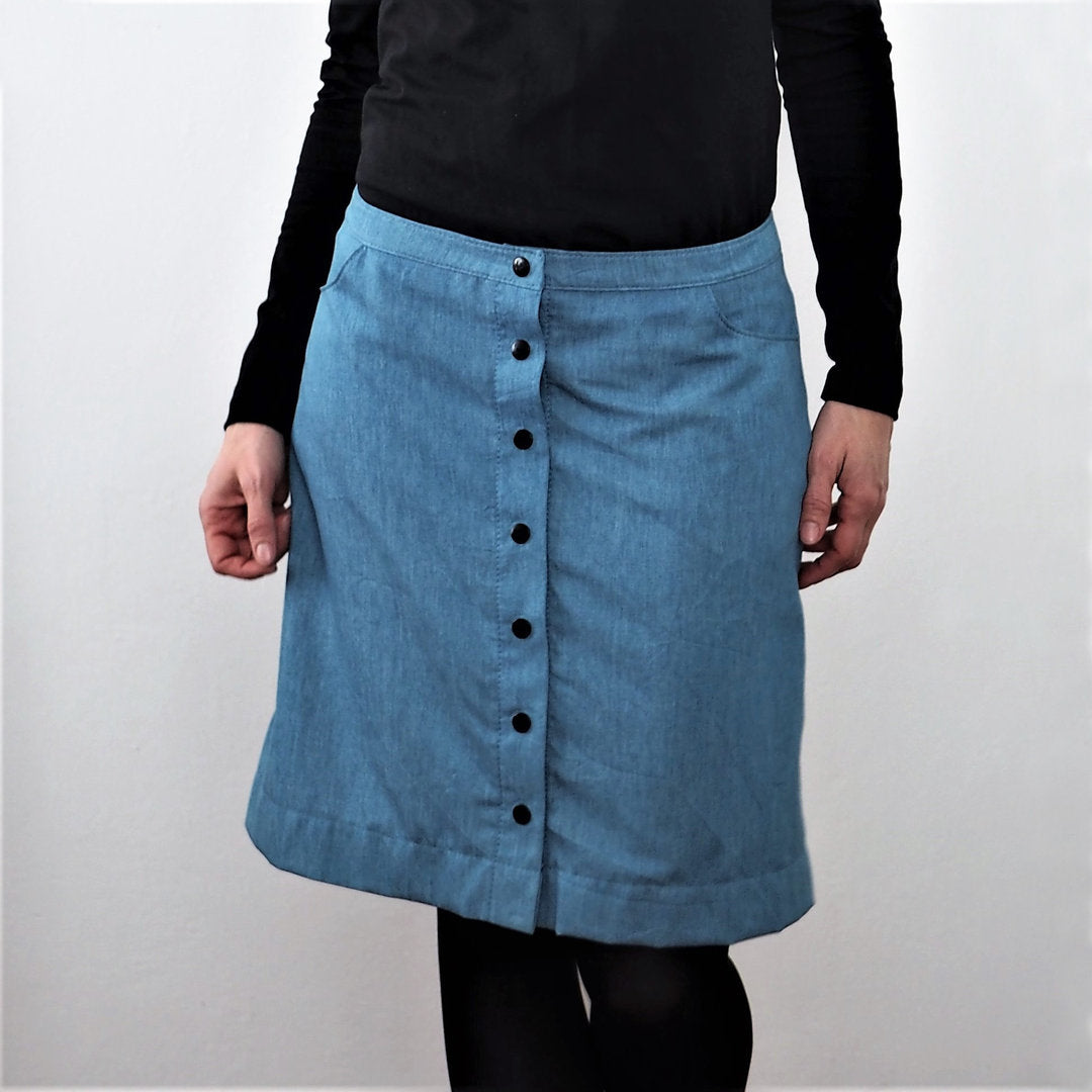 Designbeispiel: lillesol women No.40 Knopfrock