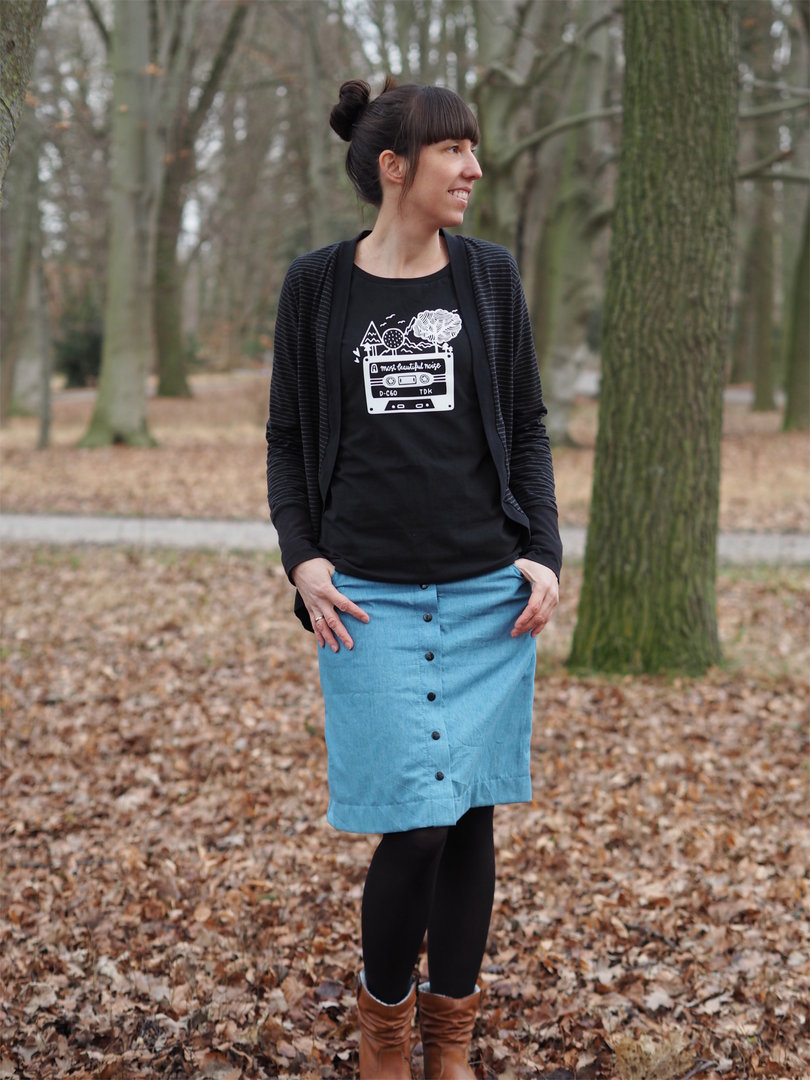 Designbeispiel: lillesol women No.40 Knopfrock