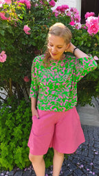 Designbeispiel: lillesol women No.105 Fledermausbluse "Malaga"