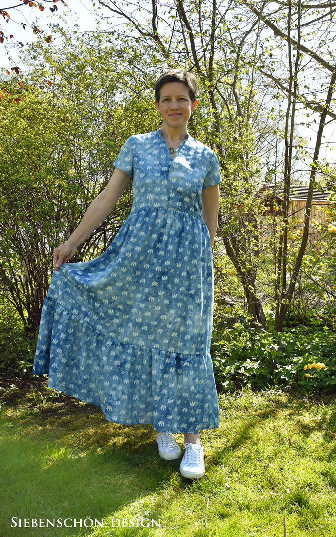 Designbeispiel: lillesol women No.54 Kleid / Bluse Sombra