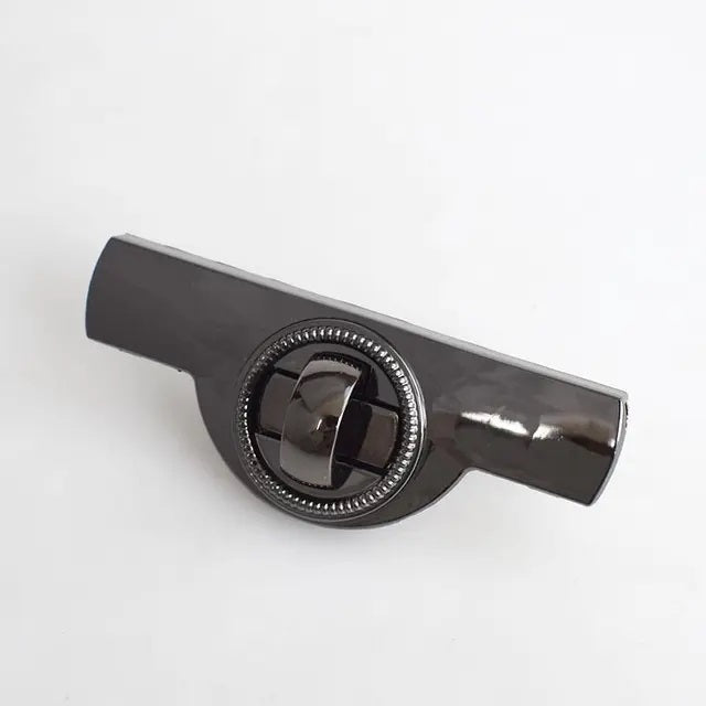 Taschendrehverschluss lang - gunmetal