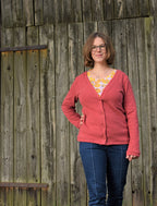 Designbeispiel: lillesol women No.59 Basic-Strickjacke