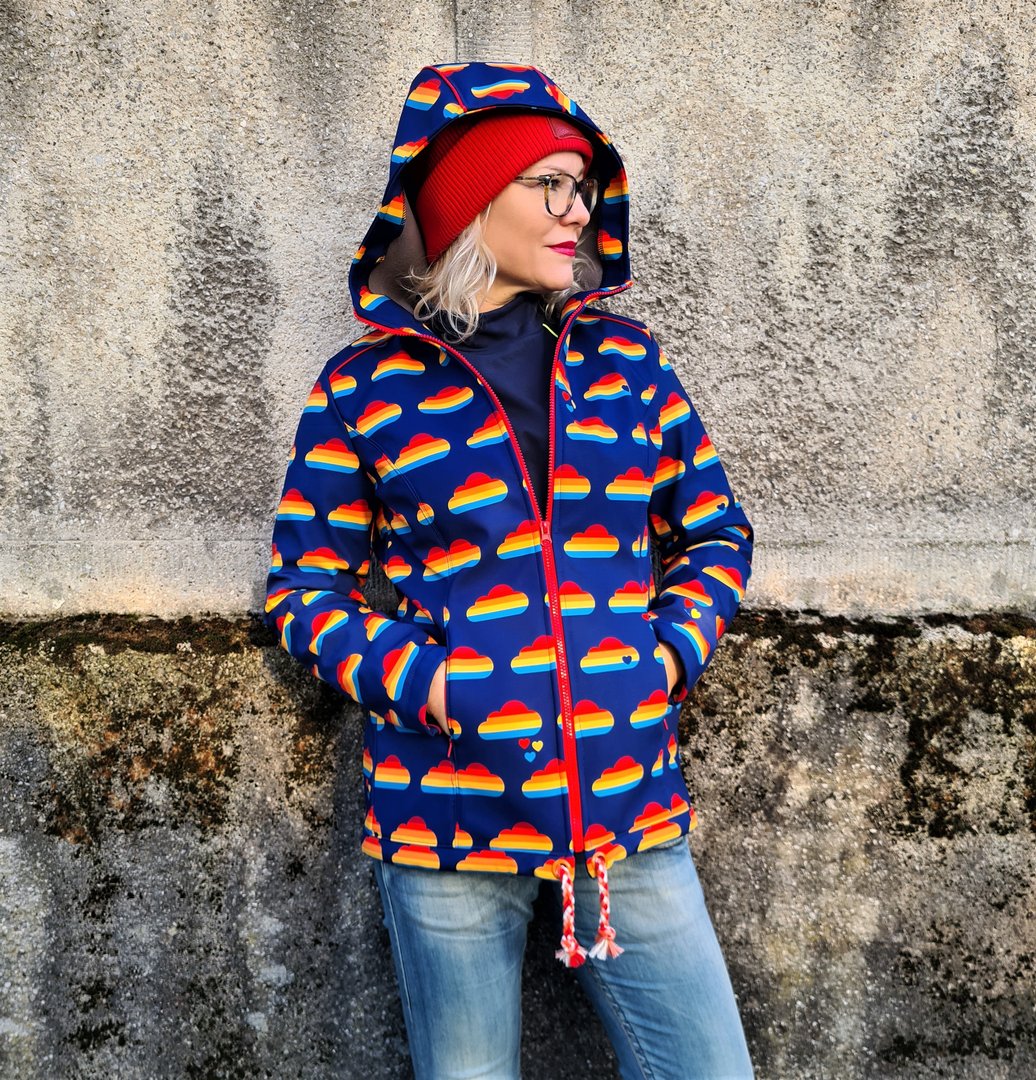 Ebook / Schnittmuster lillesol women No.21 Softshelljacke * mit Video-Nähanleitung *