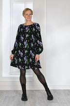 Ebook / Schnittmuster lillesol women No.92 A-Linien-Kleid "Alinia" mit Video-Nähanleitung*