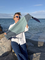 Designbeispiel: Ebook / Strickanleitung lillesol knits No.4 Dreieckstuch "Vira"