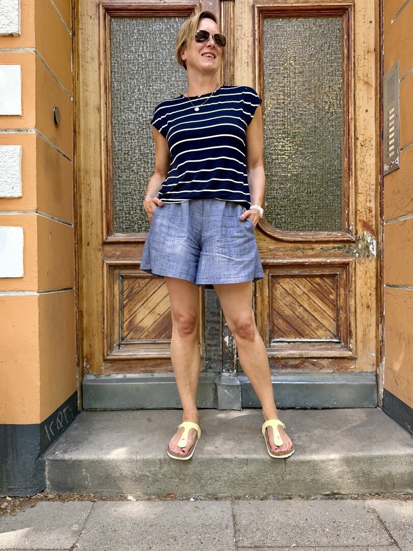 Ebook / Schnittmuster lillesol women No.104 Shorts & Culotte "Valencia" *mit Video-Nähanleitung*