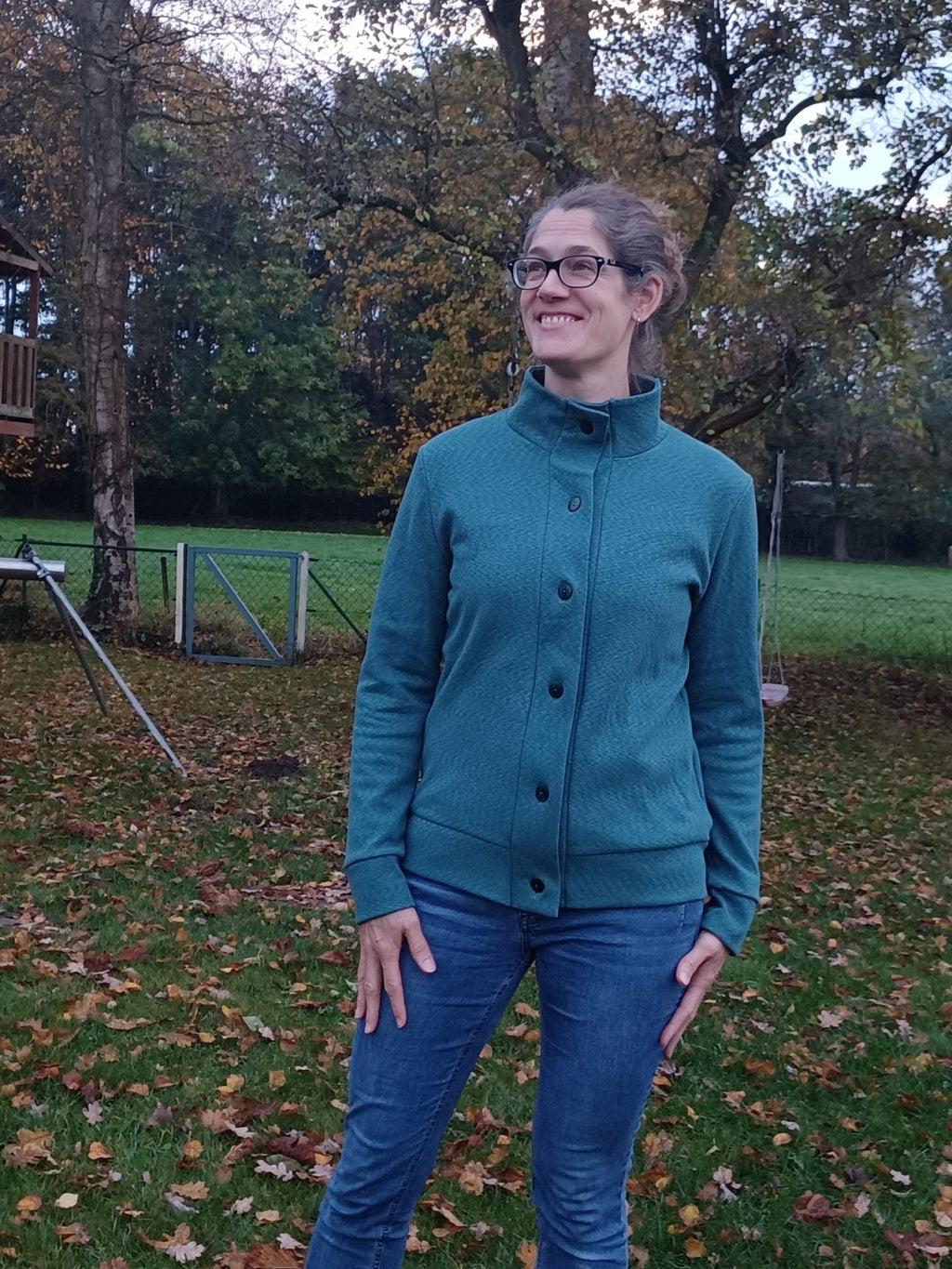 Designbeispiel: lillesol women No.68 Cardigan "Viga"
