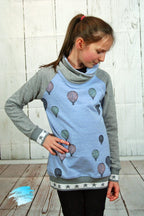 Designbeispiel: lillesol basics No.65 Raglan-Hoodie