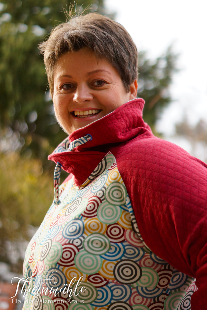 Designbeispiel: lillesol women No.39 Raglan-Hoodie