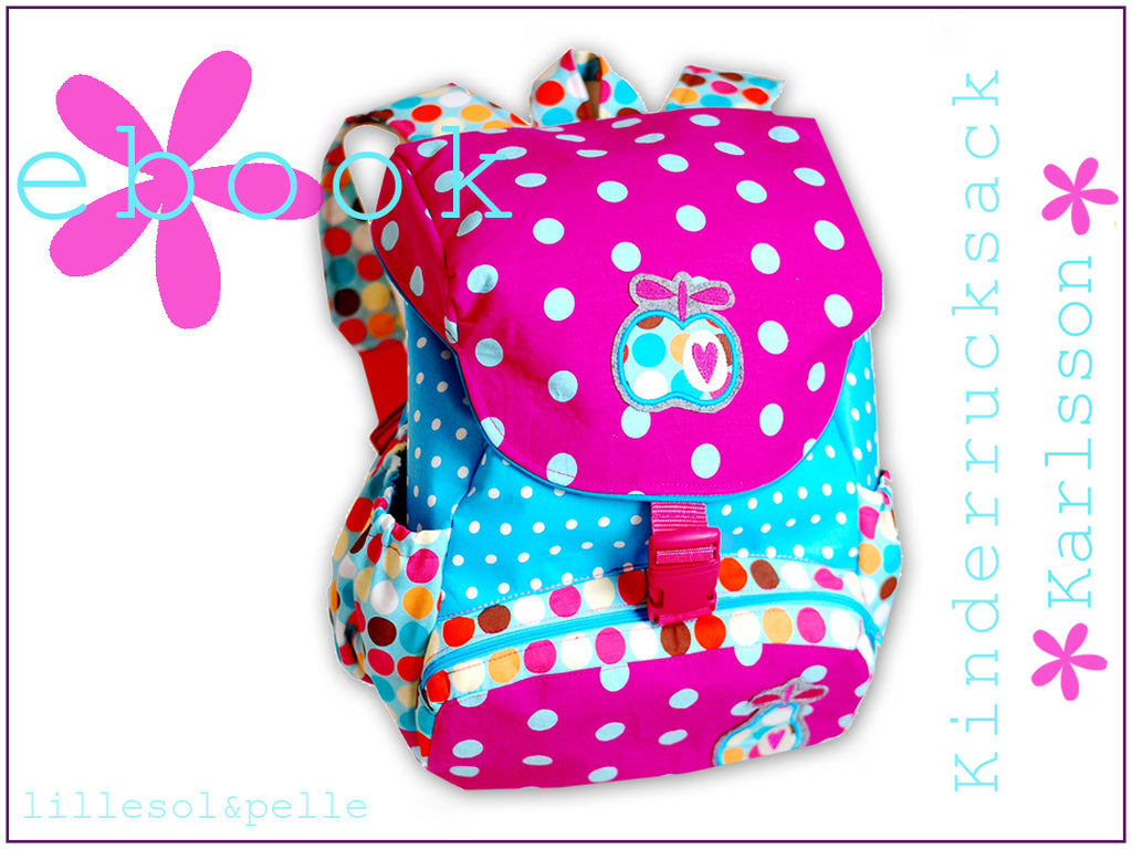 Ebook / Schnittmuster Kinderrucksack Karlsson