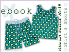 Ebook / Schnittmuster lillesol basic No.19 Sommerkombi Shirt & Shorts