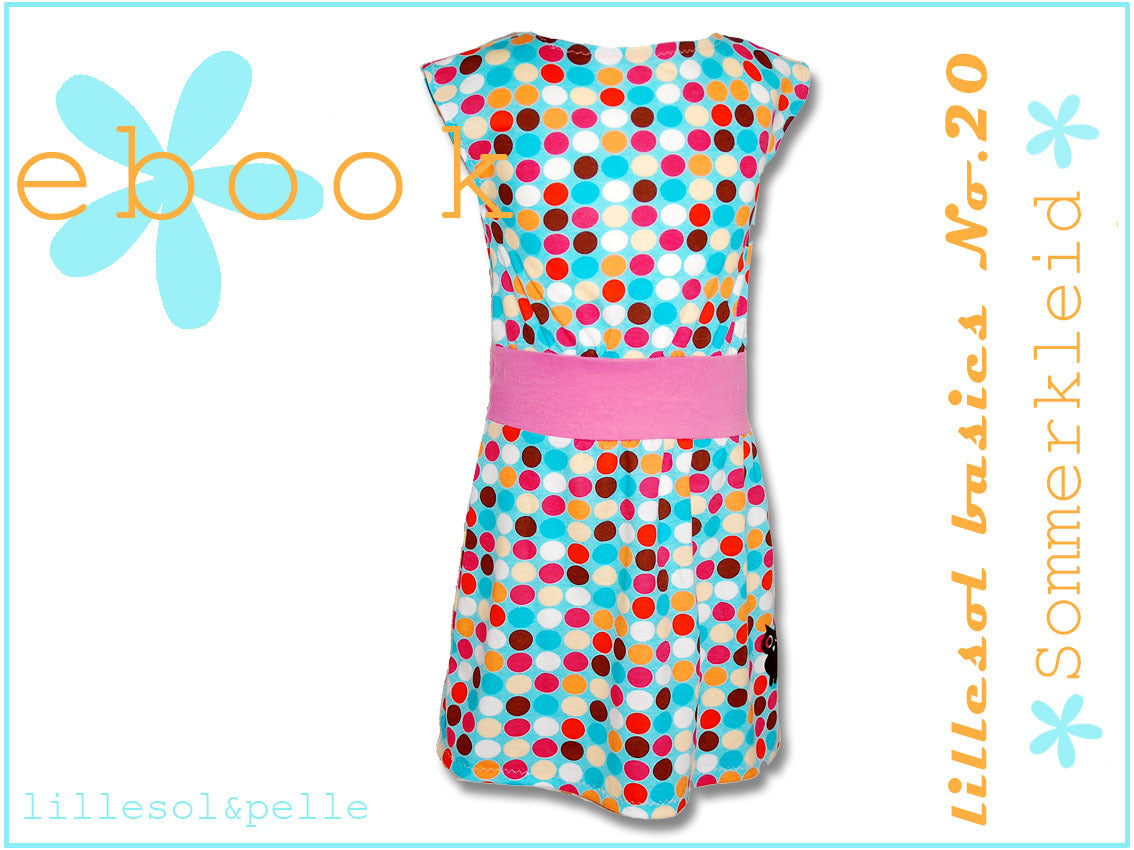 Ebook / Schnittmuster lillesol basic No.20 Sommerkleid