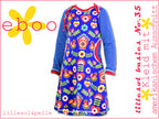 Ebook / Schnittmuster lillesol basics No.35 Kleid mit amerikanischem Ausschnitt