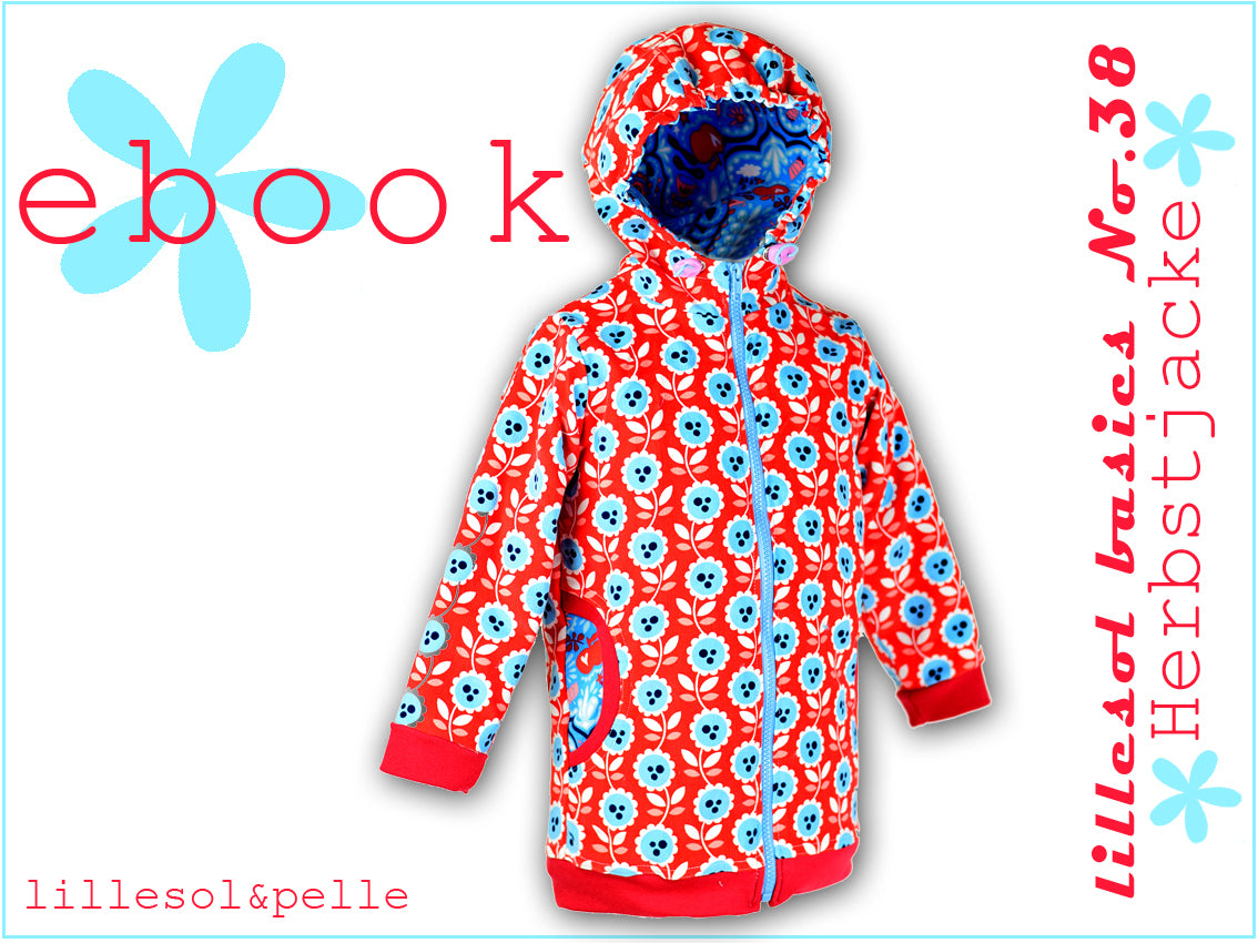 Ebook / Schnittmuster lillesol basics No.38 Herbstjacke