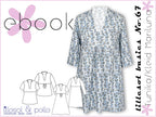 Ebook / Schnittmuster lillesol basics No.66 Wickelshirt *mit Video-Nähanleitung*
