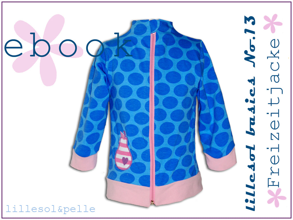 Ebook / Schnittmuster lillesol basic No.13 Freizeitjacke