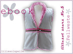 Ebook / Schnittmuster lillesol stars No.5 Fellweste
