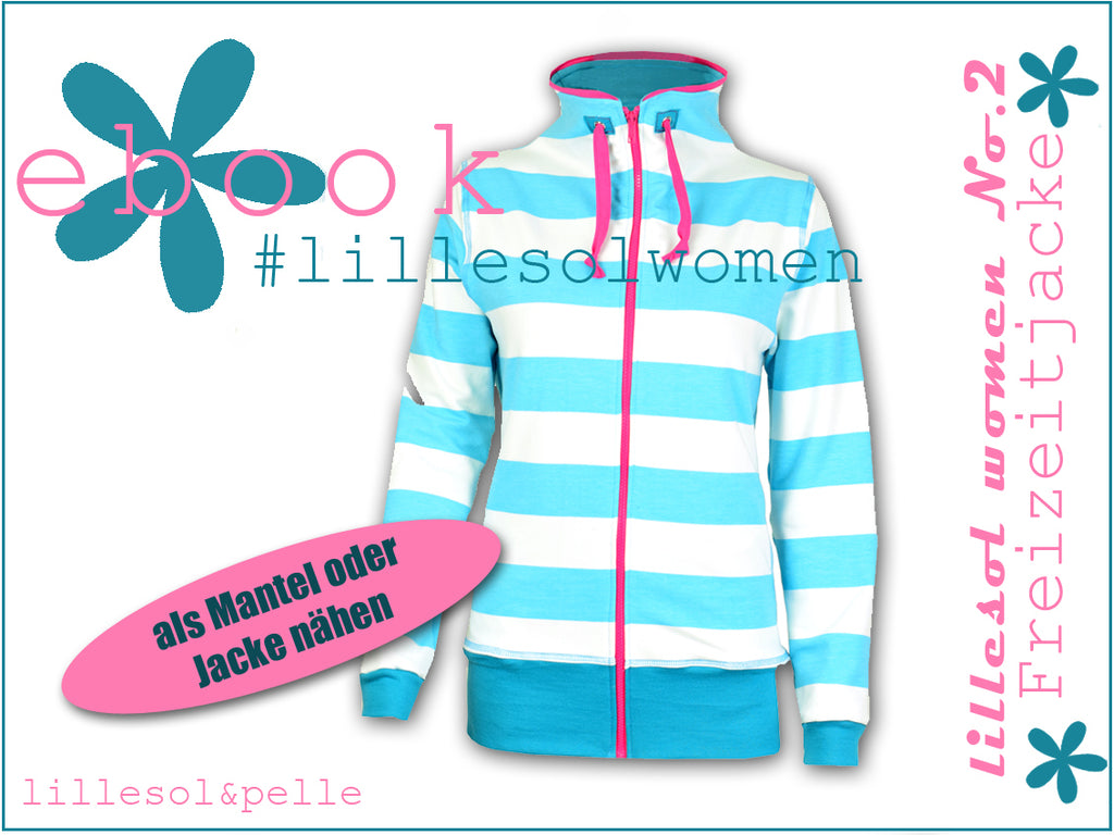 Ebook / Schnittmuster lillesol women No.2 Freizeitjacke
