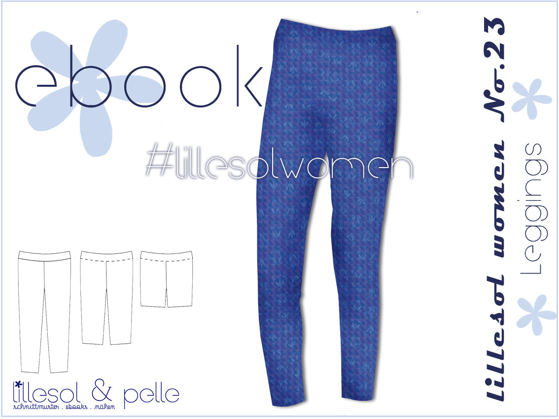 lillesol ebook set basics No.50 und women No.23 * mit Video-Nähanleitung *