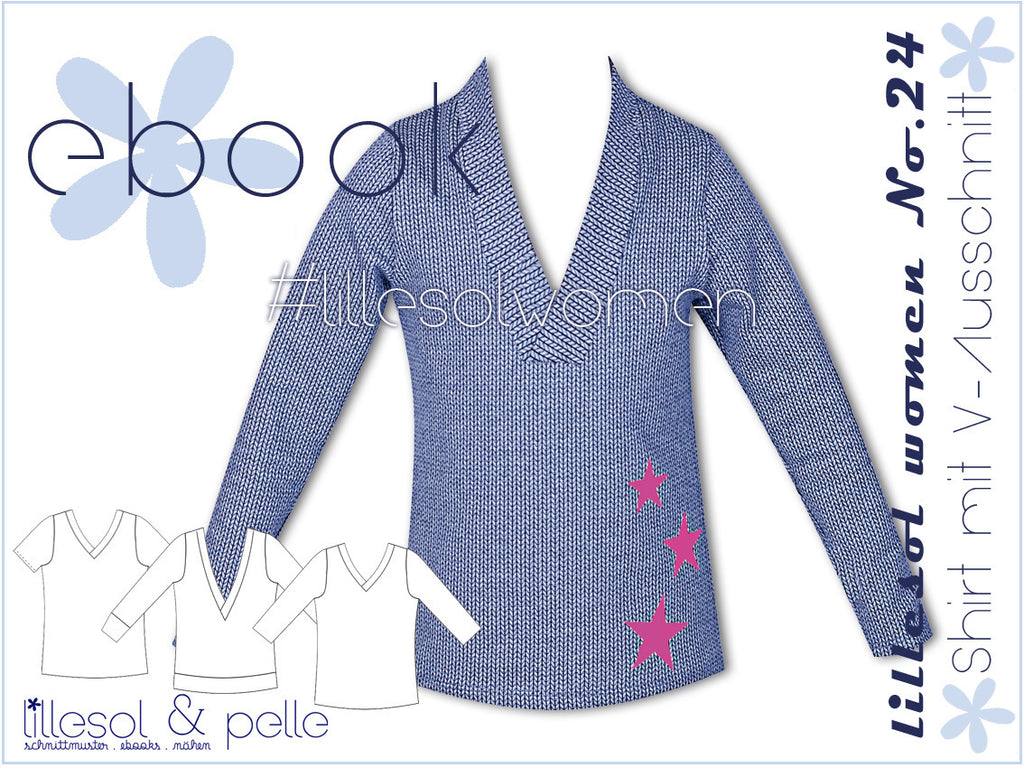 lillesol ebook set basics No.51 und women No.24 * mit Video-Nähanleitung *